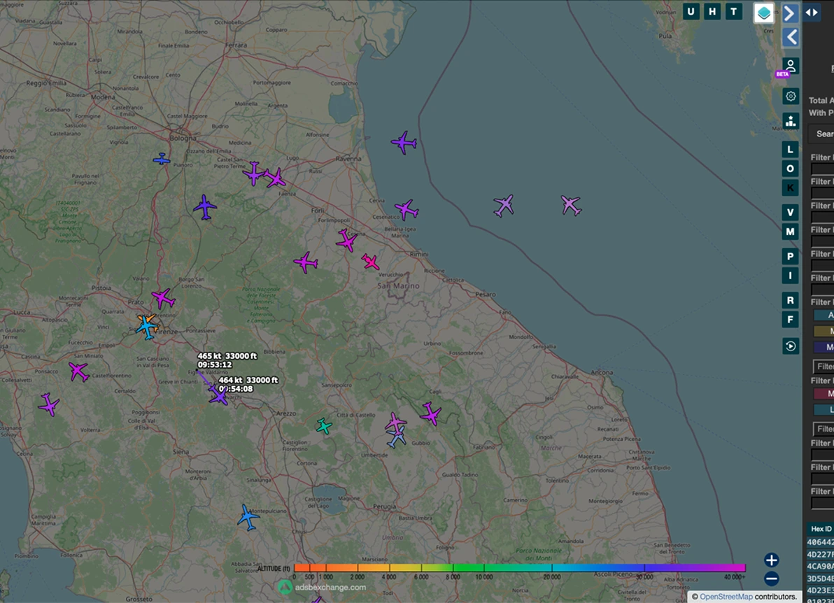 Flight Tracking ADS-B Receiver